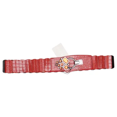 Waist belt (Red) from Pfeffinger Elastane, Polyester, Polyurethane