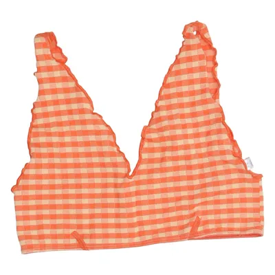 Bralette (Orange, Beige) from Out from Under Elastane, Polyamide, Polyester