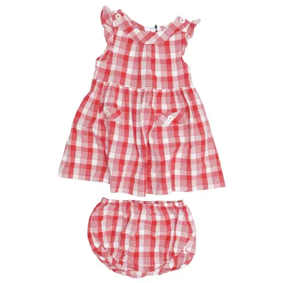 Ensemble (Rouge, Blanc) de Jacadi Coton