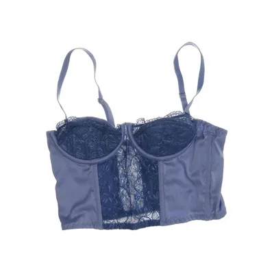 Bustier (Bleu) de Out from Under for Urban Outfitters Élasthane, Polyester