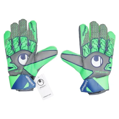 Gants de gardien de but (Soft Ground) de Uhlsport Nylon, Polyester, Polyuréthane