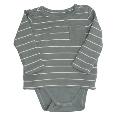 Romper (Groen, Wit) van Baby C&A Elastaan