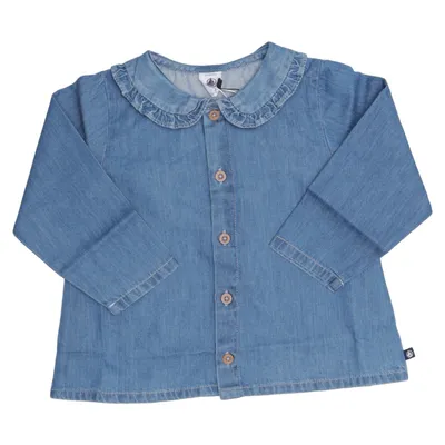 Jeanshemd (Blau) von Petit Bateau Baumwolle