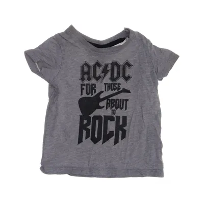 T-shirt (Grå, Svart) från ACDC Ekologisk bomull, Polyester