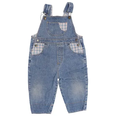 Salopette (Bleu) de Mini Phénomène Coton
