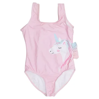 Maillot de bain une pièce (Rose)