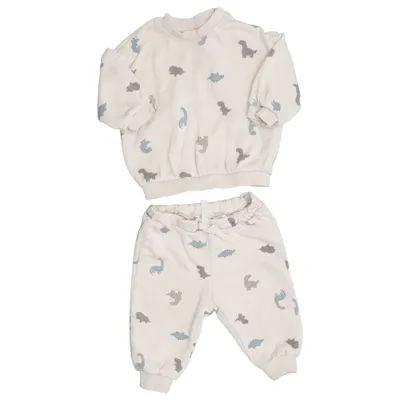 Tenue d'intérieur (Beige, Multicolore) de H&M Coton, Polyester
