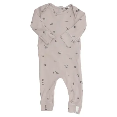Barboteuse (Beige) de Saga Coton biologique