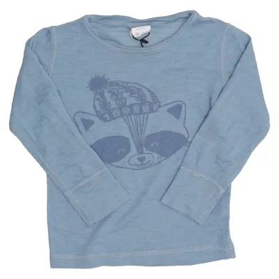 Lange mouwen shirt (Blauw) van Fix by Lindex Wol