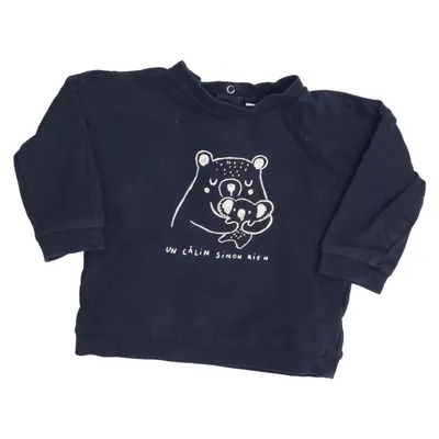 Sweatshirt (Blue) from Vertbaudet Cotton