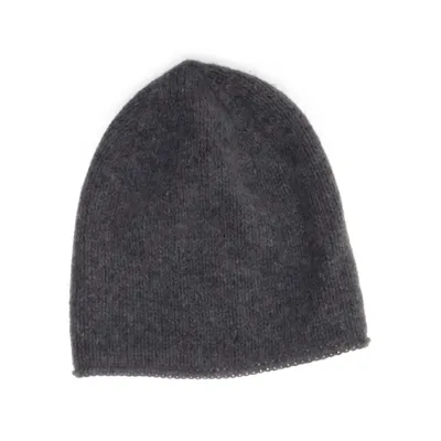 Beaniemössa (Grå) från Vintage by Fe Angora, Mohair, Ull