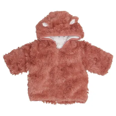 Winter jacket (Brown) from Feetje Elastane, Organic cotton, Polyester