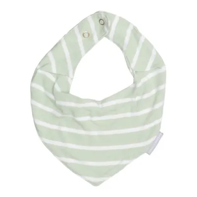 Dribble bib (Green, White) from Polarn O. Pyret