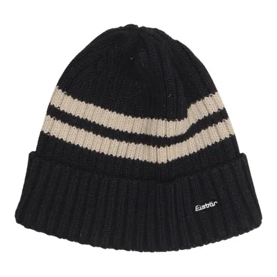 Beaniehue (Sort, Beige) fra Eisbär Merinould