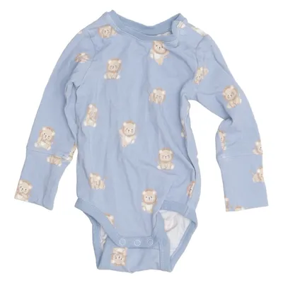 Romper (Blauw) van KappAhl Katoen, Elastaan