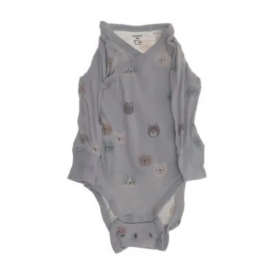 Body (Gris, Multicolore) de Lindex Baby Coton, Élasthane