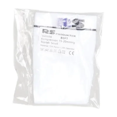 Kniebrace (Wit) van Rose Produkter Elastaan, Polyamide