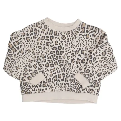 Collegetröja (Beige, Flerfärgad) från Mini Gina Tricot Bomull