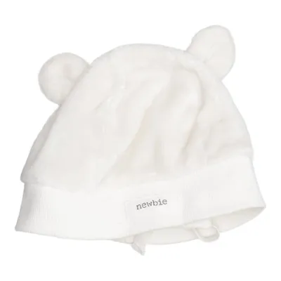 Hat (White) from Newbie by KappAhl Cotton, Polyester
