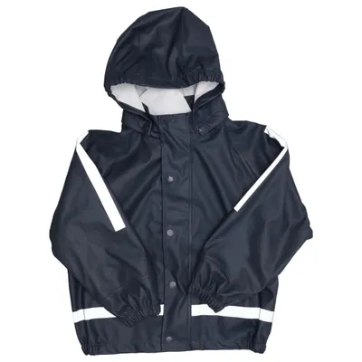 Rain jacket (Blue) from Rusk Polyester, Polyurethane