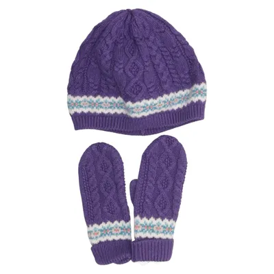 Accessoarset (Lila, Flerfärgad) från Ralph Lauren Angora, Bomull, Ull
