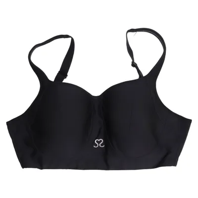 Sports bra (Black) from Sugarshape Elastane, Polyamide, Polyester, Polyurethane