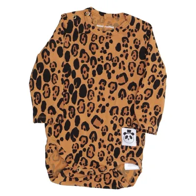 Body (Marron, Noir) de Mini Rodini Élasthane, Lyocell