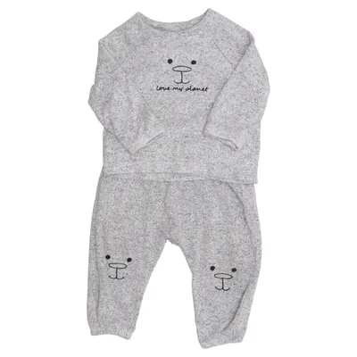 Set (Grå) från MyWear Baby Elastan, Polyester, Viskos