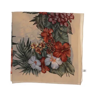Neckerchief (Beige, Multicolored) from Nathalie Andersen Polyester