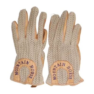 Riding gloves (Beige, Brown) from Mountain Horse