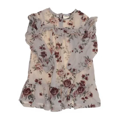 Jurk (Beige, Roze) van Newbie by KappAhl Katoen