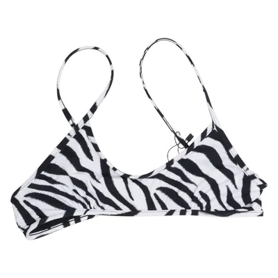 Haut de bikini (Noir, Blanc) de WRSTBHVR Élasthane, Polyamide