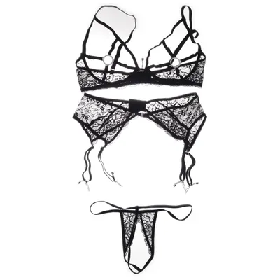 Underklädesset (Svart) från Abierta Fina