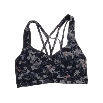 Sports bra (Black, Multicolored) from Lululemon Elastane, Polyamide