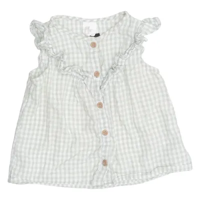 Robe (Vert, Blanc) de H&M Baby Coton