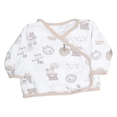 Cardigan (Wit, Beige) van TupTam Katoen