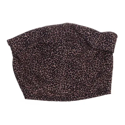 Tubtopp (Beige, Flerfärgad) från Bershka Elastan, Polyester