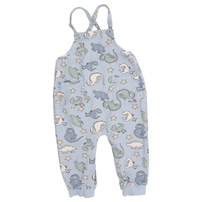 Salopette (Bleu, Multicolore) de ICA I Love Eco Élasthane, Coton biologique