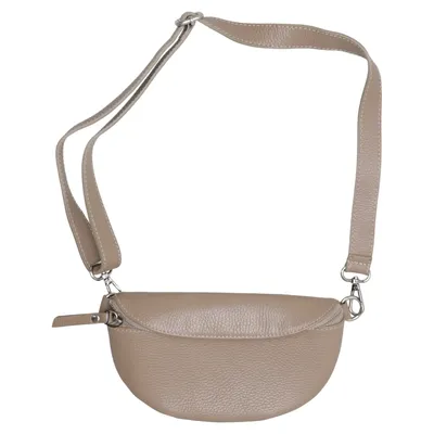 Waist bag (Beige) from Borse in Pelle Leather