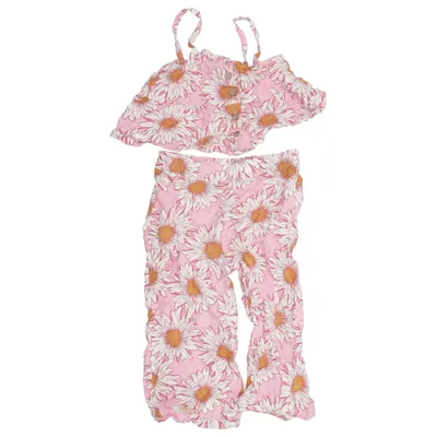 Set (Roze, Wit, Geel) van H&M Viscose