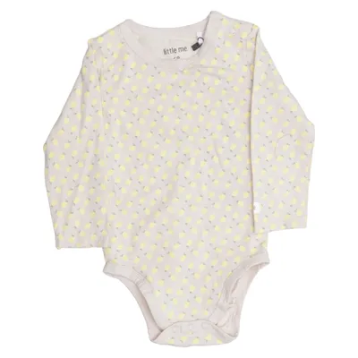 Body (Beige, Gul) från Little Me Bomull, Elastan