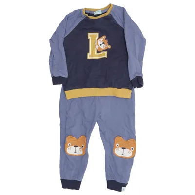 Set (Blau, Braun, Gelb) von Lilly + Sid Baumwolle