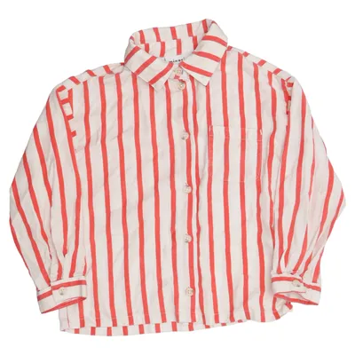Chemise (Rouge, Beige) de Minories Lyocell