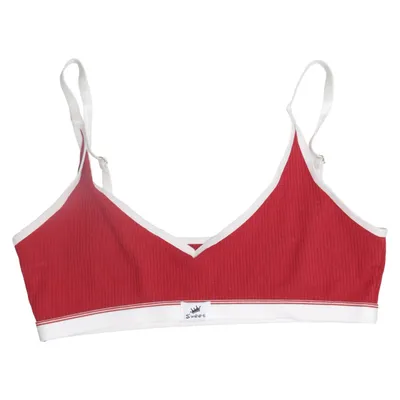 Bralette (Rood, Wit) van Sweet Elastaan, Polyamide