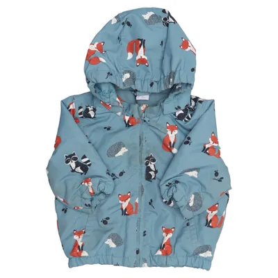 Jacket (Blue, Multicolored) from Lindex Baby Polyester