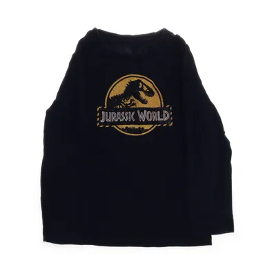 Langærmet t-shirt (Blå) fra Jurassic World Bomuld, Elastan