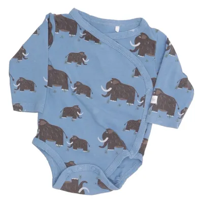 Romper (Blauw) van Little Me Katoen, Elastaan