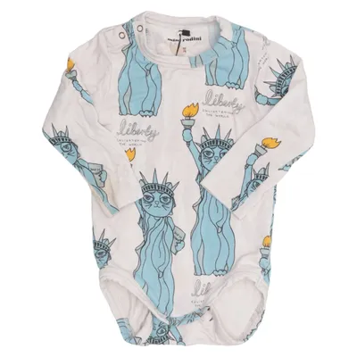 Body (White, Blue, Multicolored) from Mini Rodini Elastane, Tencel