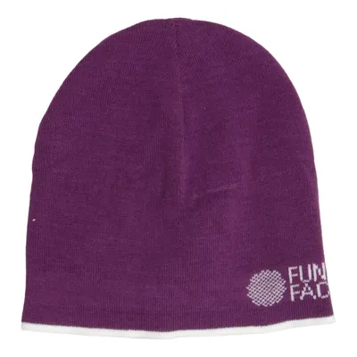Beanie (Purple, White) from Func Factory Acrylic