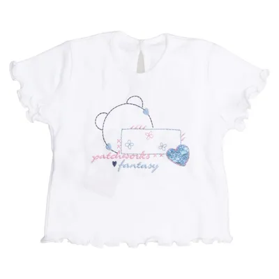T-shirt (Vit) från Mea Bomull